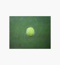 Tennisball Galeriedruck