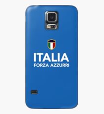 Funda/vinilo para Samsung Galaxy Italia Forza Azzurri
