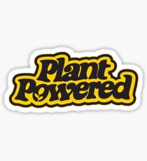 plant powered Sticker
