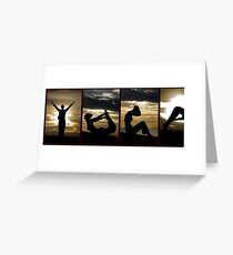 Yoga Greeting Card