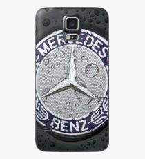 Mercedes Benz Car Logo 3D Hülle & Klebefolie für Samsung Galaxy