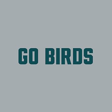 Go Birds Philadelphia Sticker for Sale by corbrand