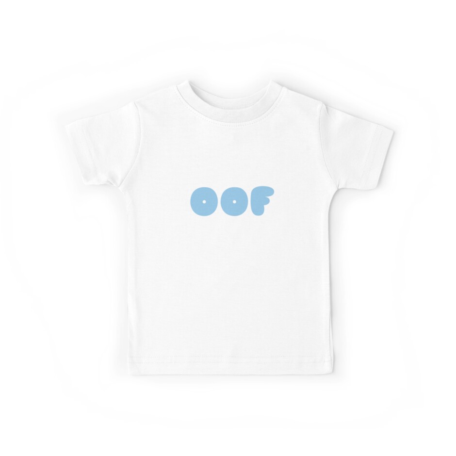 Oof Kids T Shirt By Obtineo Redbubble - roblox dabbing sleeveless top by rainbowdreamer