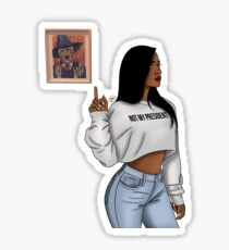 Not My President Sticker