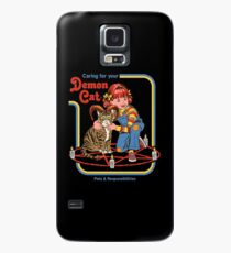 Caring For Your Demon Cat Case/Skin for Samsung Galaxy