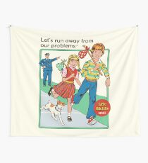 Let's Run Away Wall Tapestry