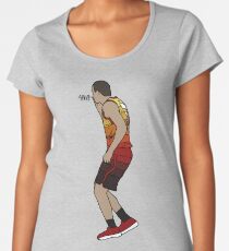 Jow Ingles bläst einen Kuss Frauen Premium T-Shirts