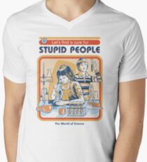 A Cure For Stupid People V-Neck T-Shirt
