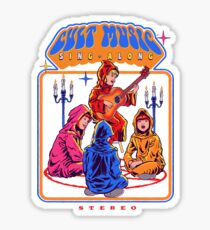 Cult Music Sing-Along Sticker