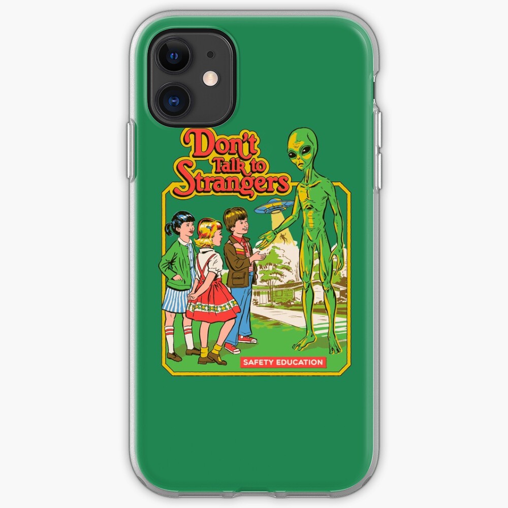Don't Talk To Strangers iPhone Case & Cover