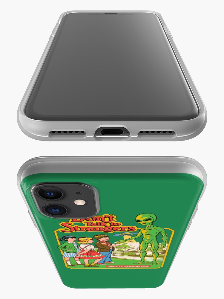 Alternate view of Don't Talk To Strangers iPhone Case & Cover