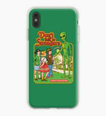 Don't Talk To Strangers iPhone Case