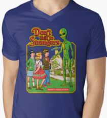 Don't Talk To Strangers V-Neck T-Shirt