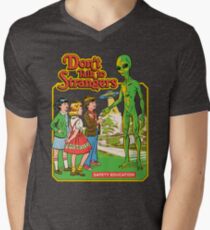 Don't Talk To Strangers V-Neck T-Shirt