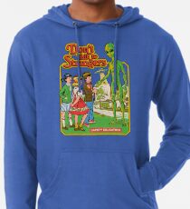 Sprich nicht mit Fremden Leichter Hoodie