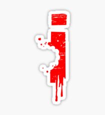 bloody izombie Sticker