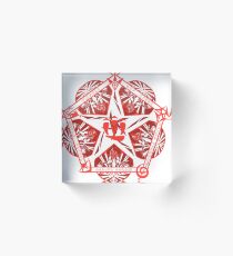 Fighting-Type Acrylic Block