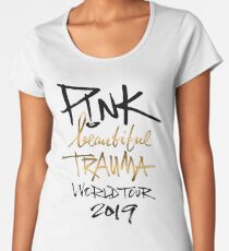 pink singer Premium Scoop T-Shirt