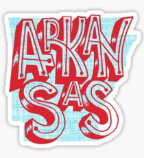 United Shapes of America - Arkansas Sticker