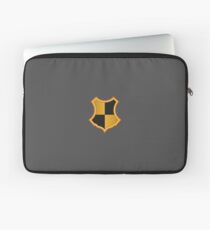 Gelbes Haus-Emblem Laptoptasche