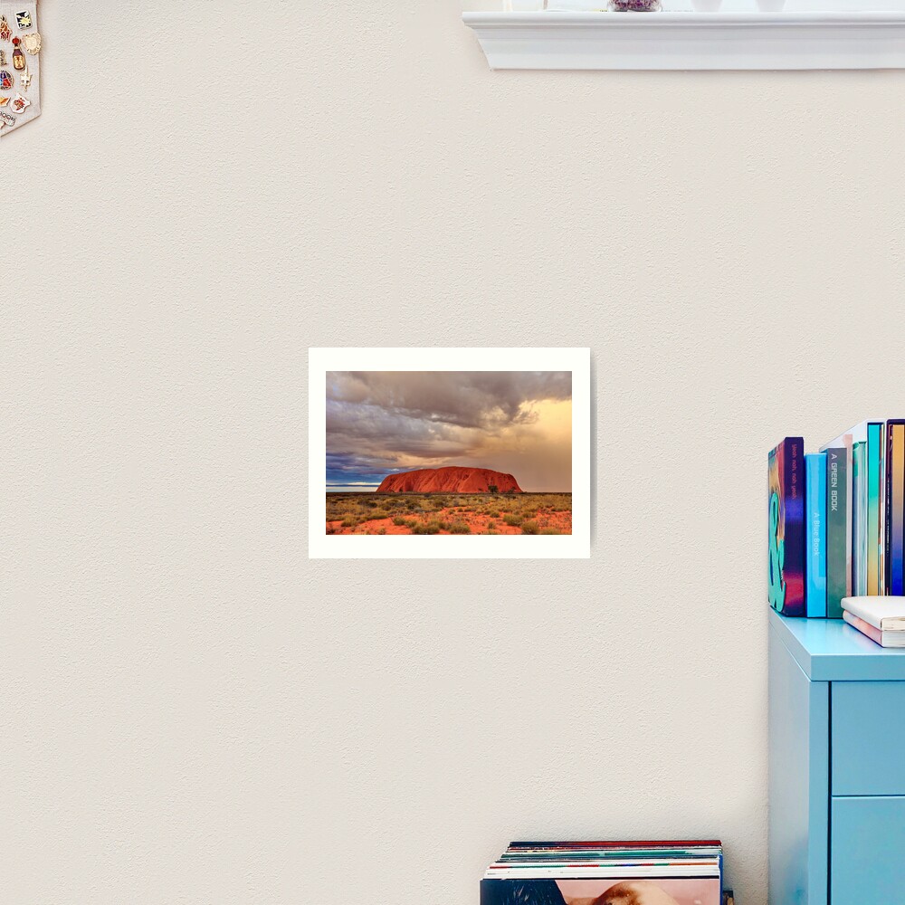 Ayers Rock (Uluru) Sunset, Australia Art Print