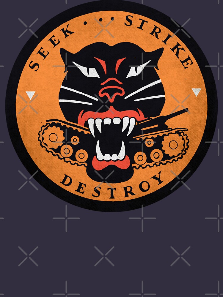Seek Strike Destroy Tank Destroyer Emblem by LibertyManiacs
