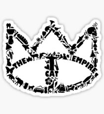 Cat Empire Collage Logo Sticker