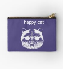 happy cat Zipper Pouch