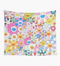 Murakami Smiles Wall Tapestry