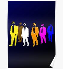 Reservoir Colors with Mr. Blue Poster