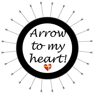 Artwork thumbnail, Arrow to my heart by CreativeContour