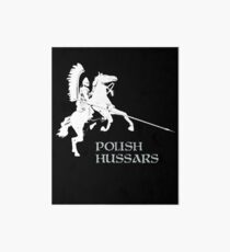 Patriotic Polska Husaria Polish Hussars T-shirt Art Board Print