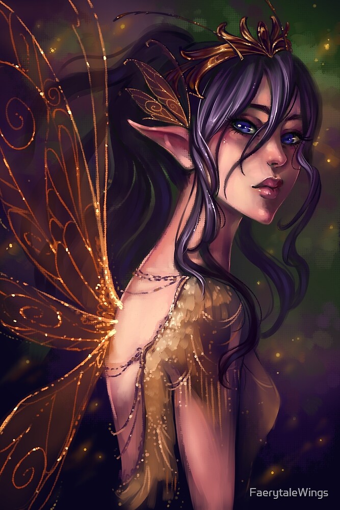 Fairy Queen By Faerytalewings Redbubble