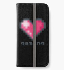 Love Gaming Pixel Style T-Shirt V-Day iPhone Wallet/Case/Skin