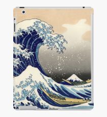 The Great Wave off Kanagawa iPad Case/Skin