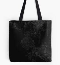 KH3 Black Design Tote Bag
