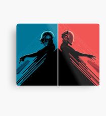 DAFT PUNK OFFICIAL LOGO Metal Print