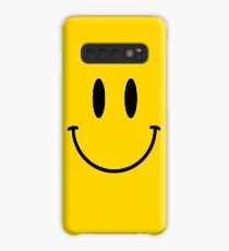 Retro Acid Smiley T Shirt Case/Skin for Samsung Galaxy