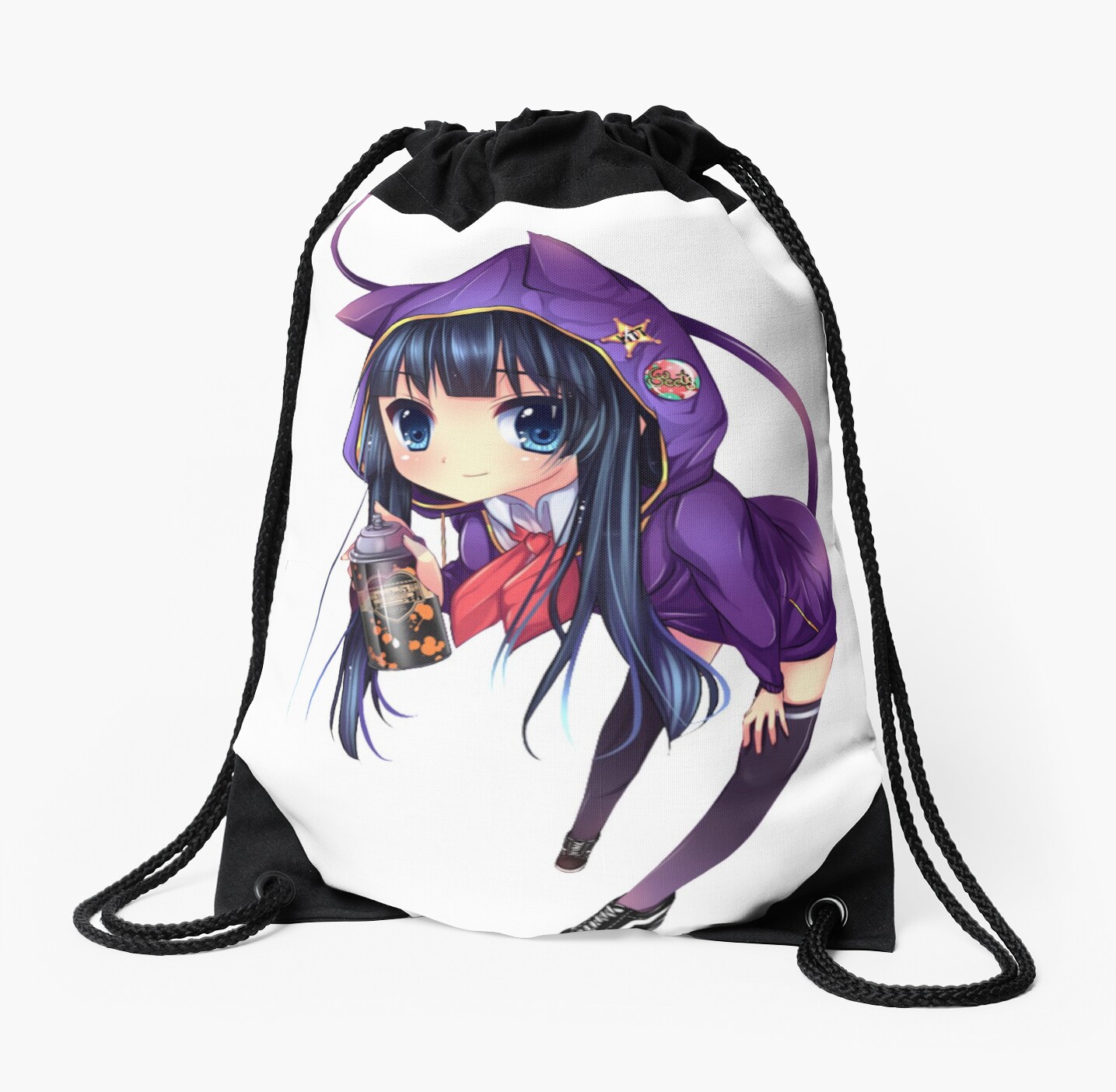 long hair hoodie
