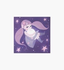 Lámina de exposición Niña Luna