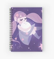Fille de la lune Cahier à spirale