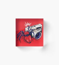 Spider Shot Acrylic Block