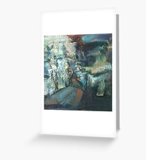 roadside landscape Greeting Card