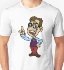 Cartoon Nerd Unisex T-Shirt