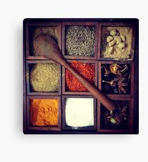 Flavours of India Canvas Print