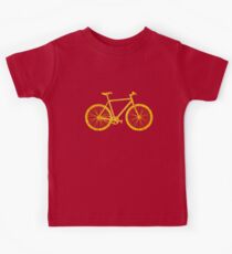 Fixie Bike Bling Kids Tee