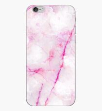 Weiß und Rosa Marmor Muster iPhone-Hülle & Cover
