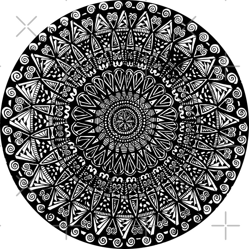 Mandala circle by Mashnica Redbubble