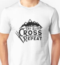 Cross country skier gift Unisex T-Shirt