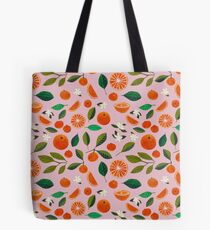 Bolsa de tela naranjada